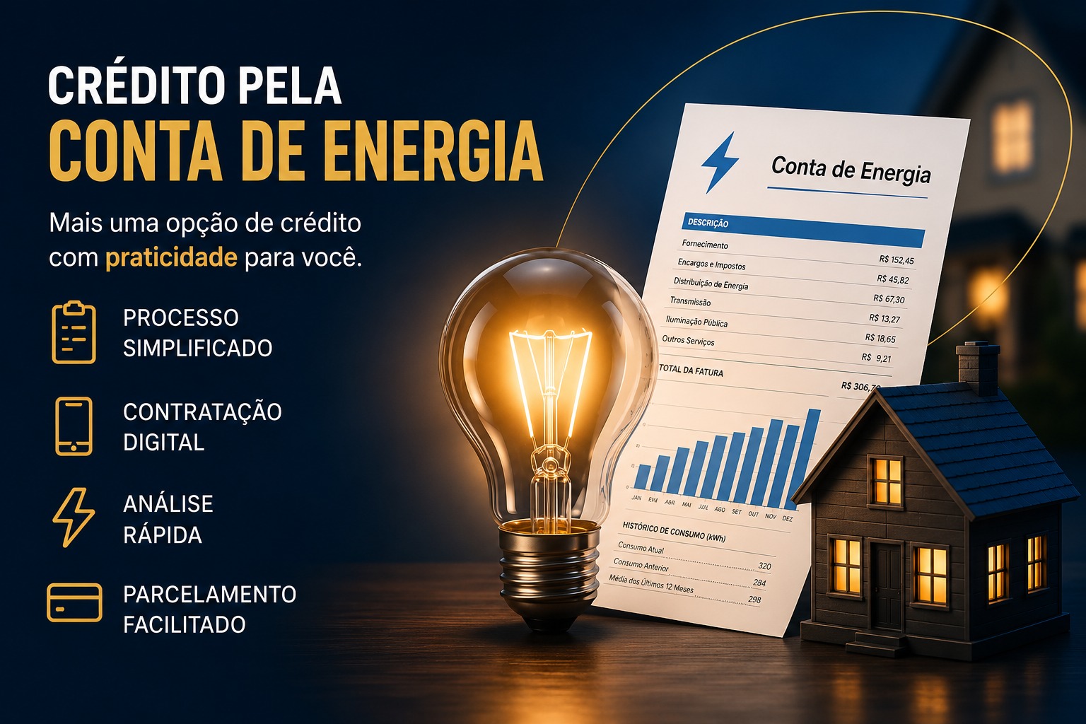 Crédito pela Conta de Energia